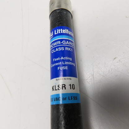 Littelfuse KLSR 10 10A Fast-Acting Current Limiting Fuse 600VAC