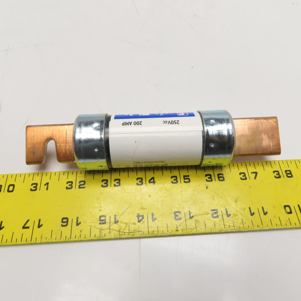 Edison ECNR200 200A Time-Delay Dual-Element Current-Limiting Class RK5 Fuse 250V
