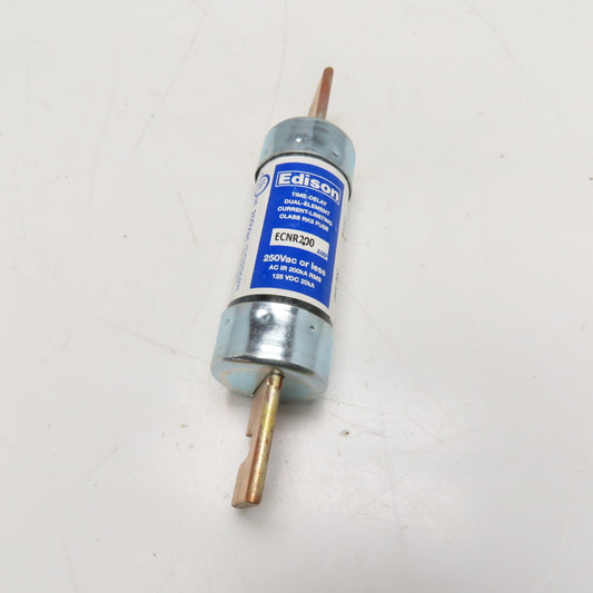 Edison ECNR200 200A Time-Delay Dual-Element Current-Limiting Class RK5 Fuse 250V