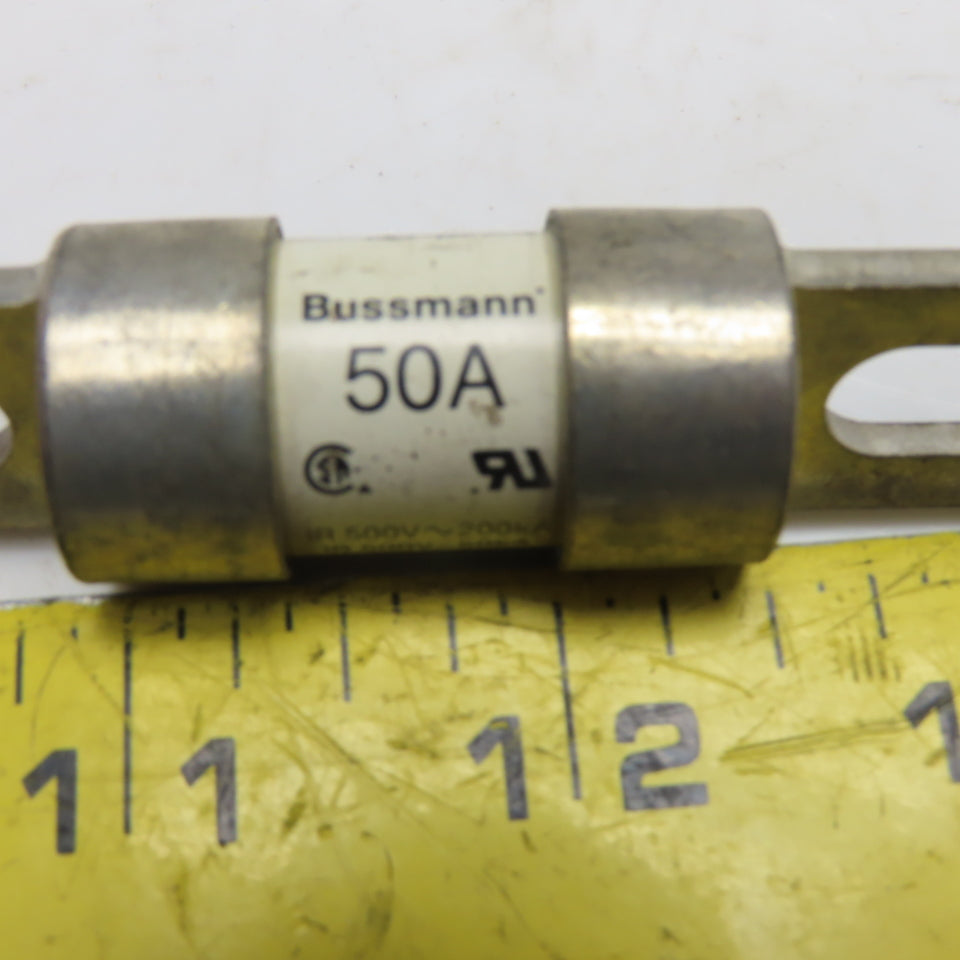 Bussmann FWH-50B 50A 500V High Speed Semiconductor Fuse