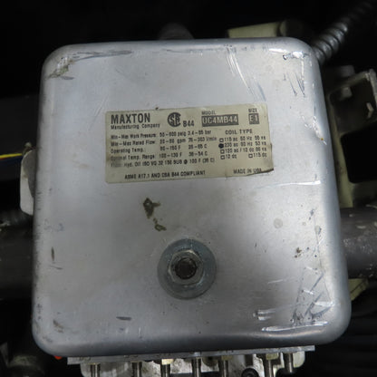 Maxton UC4MB44 10HP Hydraulic Elevator Power Unit 230/460V 3Ph W/De Laval Pump