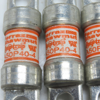 Ferraz Shawmut A50P40-4 40A 500VAC Form 101 Semiconductor Fuse Lot of 5