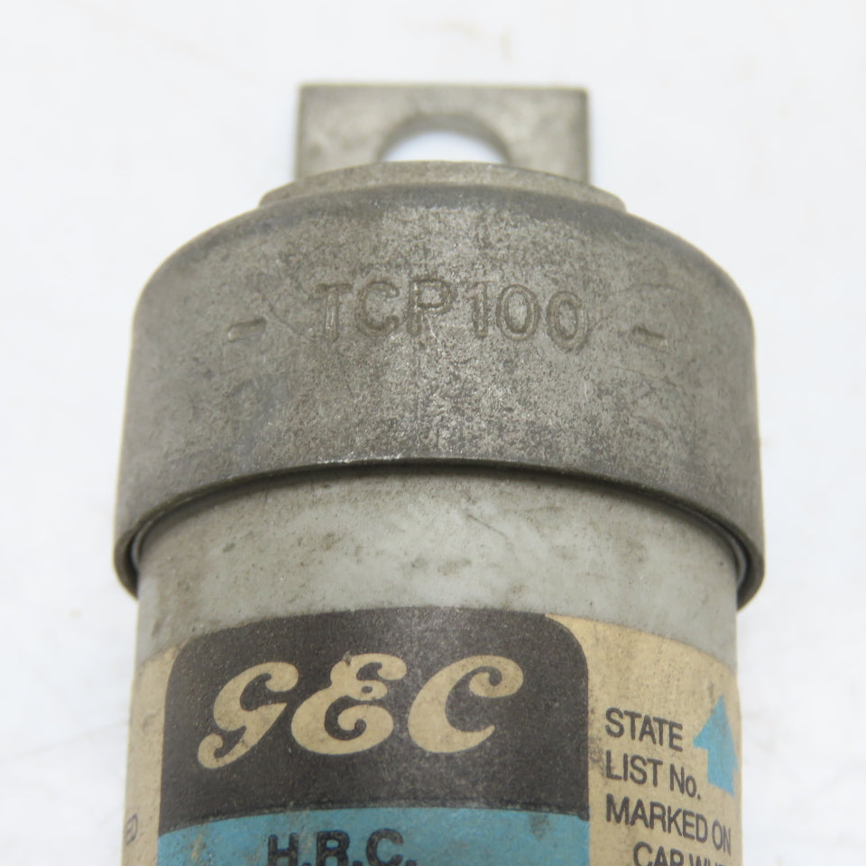 GEC TCP100 100A 660VAC 460VDC HRC Fuse Link