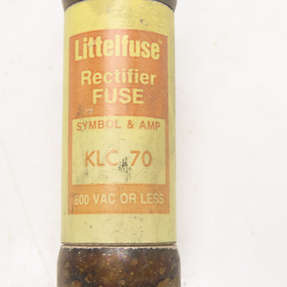 Littelfuse KLC 70 70A 600VAC Rectifier Fuse