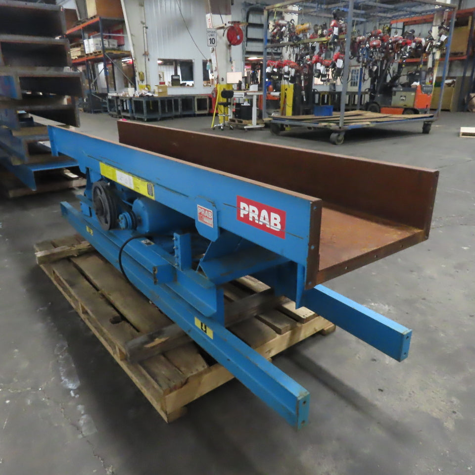 Prab Vibrating Conveyor System 3HP 230/460V 3Ph 1760RPM 108" x 20"