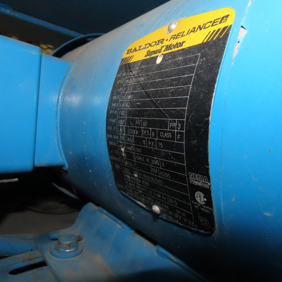 Prab Vibrating Conveyor System 3HP 230/460V 3Ph 1760RPM 108" x 20"