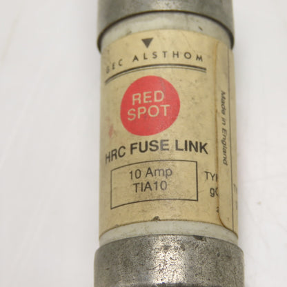 GEC Alsthom TIA10 10A 660VAC 460VDC Red Spot HRC Fuse Link