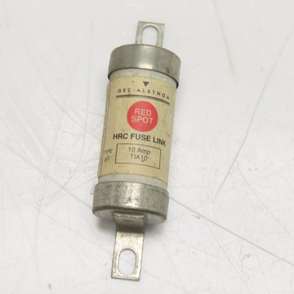 GEC Alsthom TIA10 10A 660VAC 460VDC Red Spot HRC Fuse Link