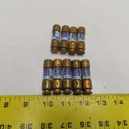 Bussmann FRN-R-7 7A 250VAC Current Limiting Class RK5 Fusetron Fuse Lot of 9