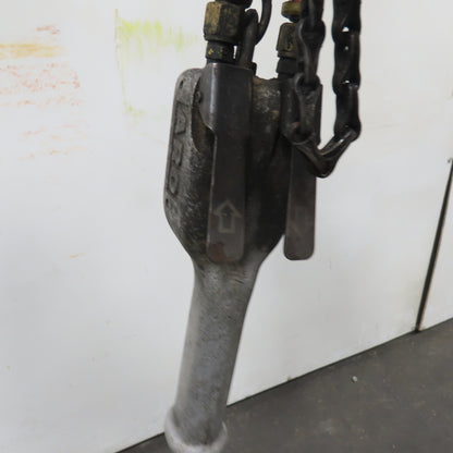 ARO 7756CT 1/2 Ton 1000LB Air Pneumatic Chain Hoist 10' Lift W/ Pendant