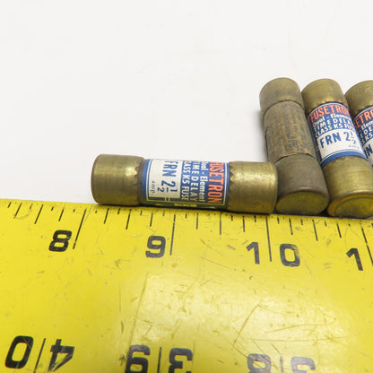 Bussmann FRN-R-2-1/2 2.5A 250VAC Class RK5 Time Delay Dual Element Fuse Lot of 5