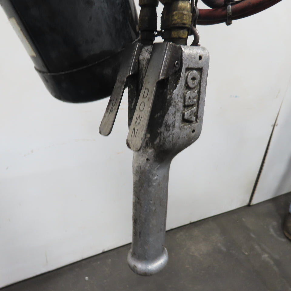 ARO 7756E 1/2 Ton 1000LB Air Pneumatic Chain Hoist 10' Lift W/ Pendant