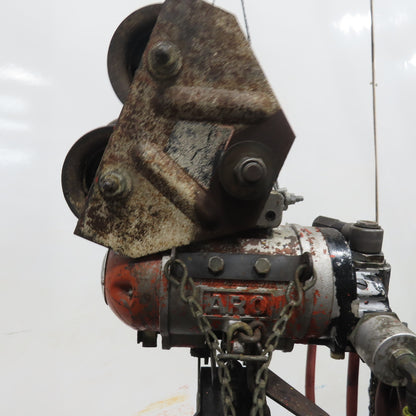 ARO 7756DTS 1/2 Ton 1000LB Air Pneumatic Chain Hoist 10' Lift W/ Pendant