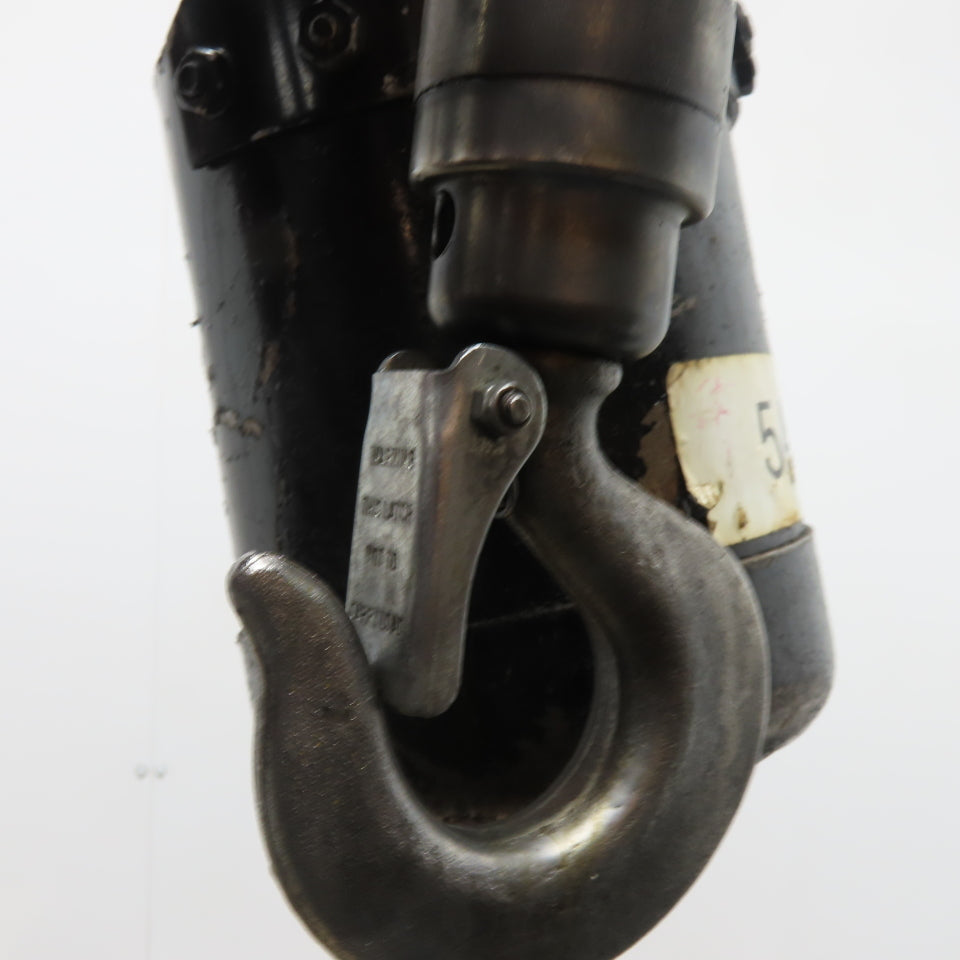 ARO 7756E-2K10-K6 1/2 Ton Air Chain Hoist 10' Travel Pendant Operated