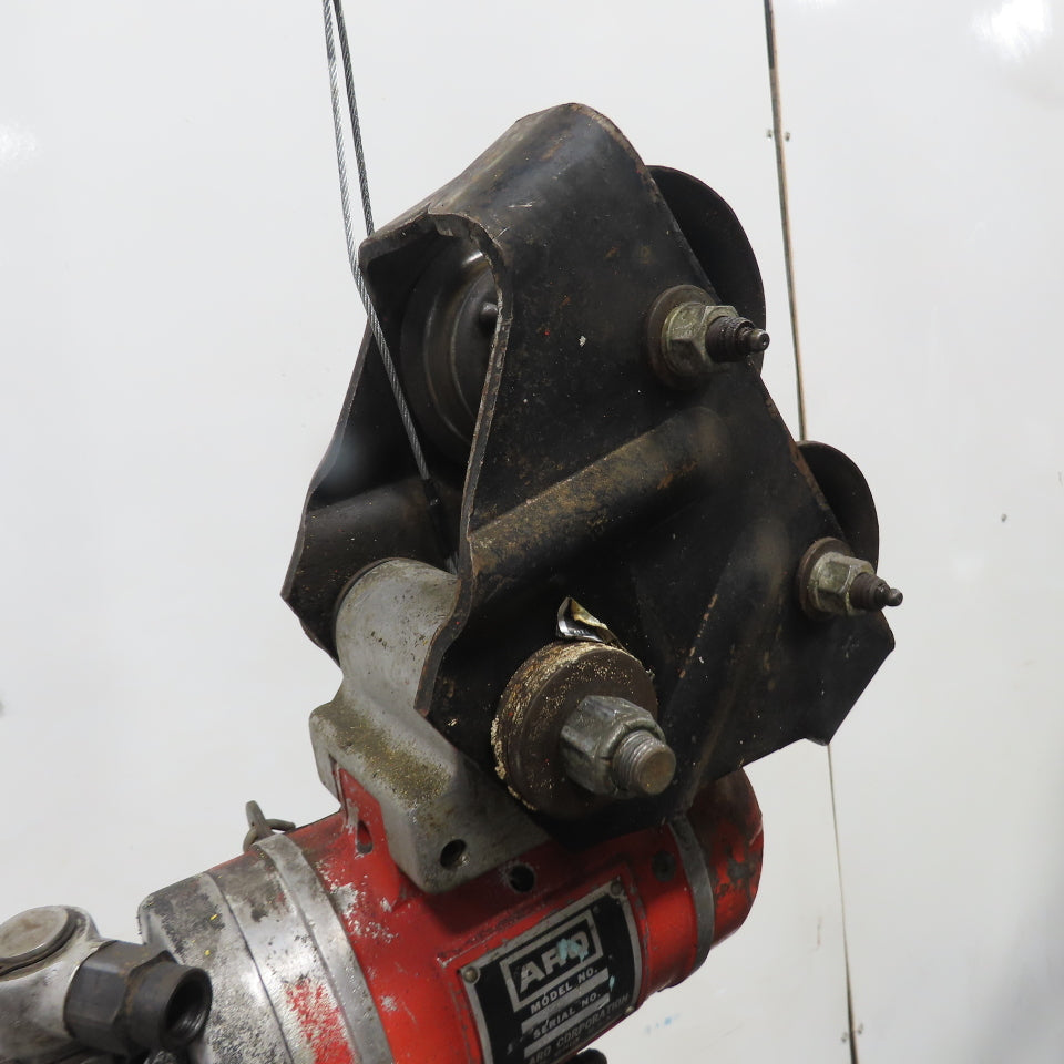 ARO 7756DT 1/2 Ton 1000LB Air Pneumatic Chain Hoist 12' Lift W/ Pendant