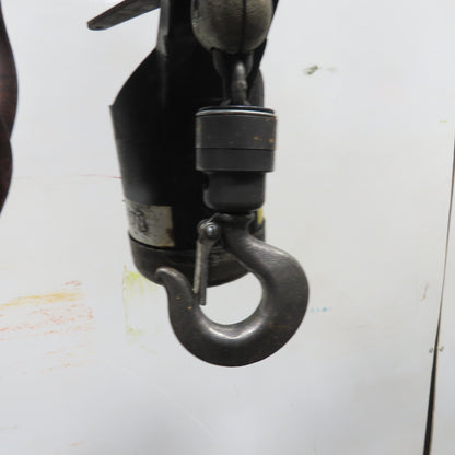ARO 7756DT 1/2 Ton 1000LB Air Pneumatic Chain Hoist 12' Lift W/ Pendant