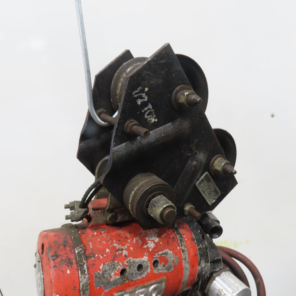 ARO 7756CT 1/2 Ton 1000LB Air Pneumatic Chain Hoist 13' Lift W/ Pendant
