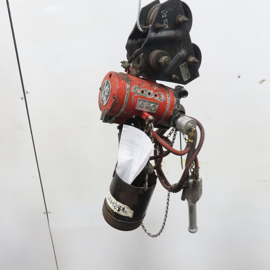 ARO 7756CT 1/2 Ton 1000LB Air Pneumatic Chain Hoist 13' Lift W/ Pendant