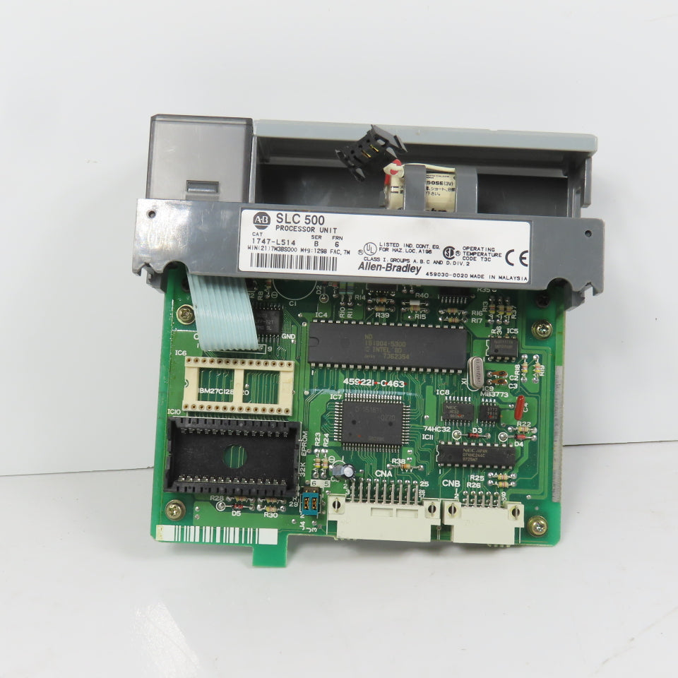 Allen Bradley 1747-L514 Ser B FW 6 SLC 500 5/01 CPU Controller Processor
