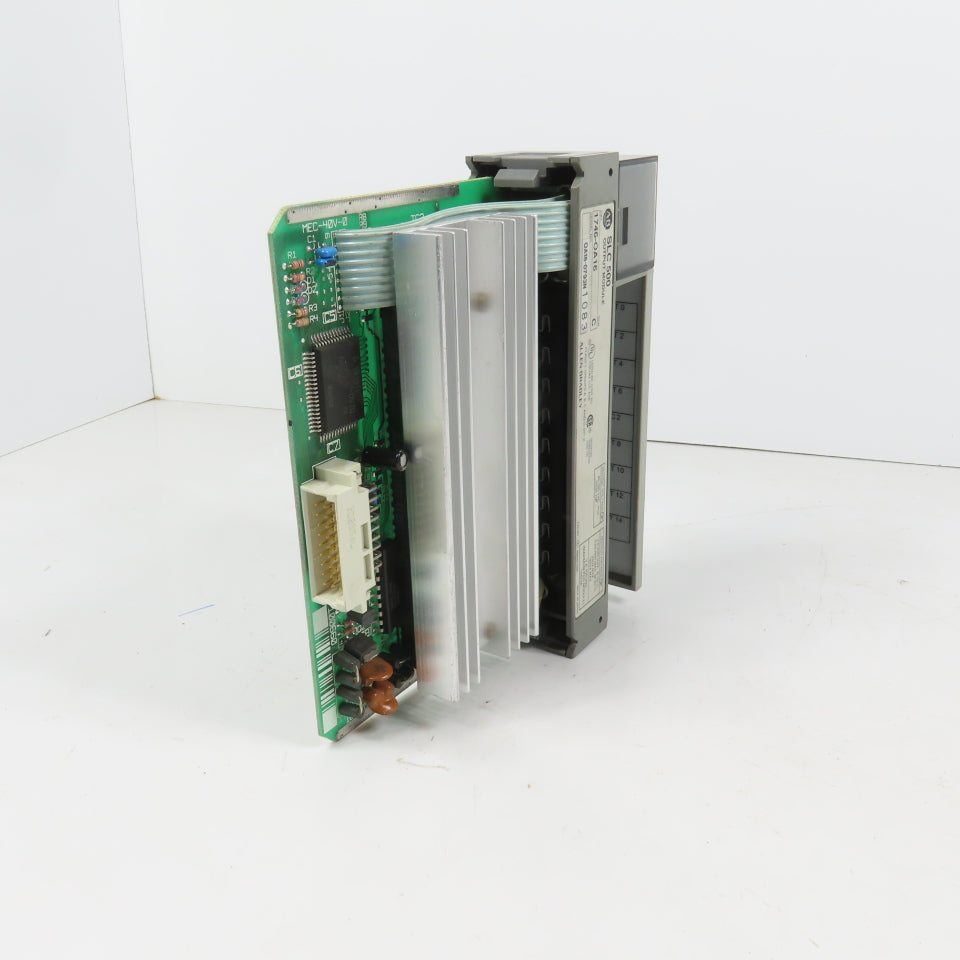 Allen Bradley 1746-OA16 Ser C SLC 500 Output Module W/ Heatsink