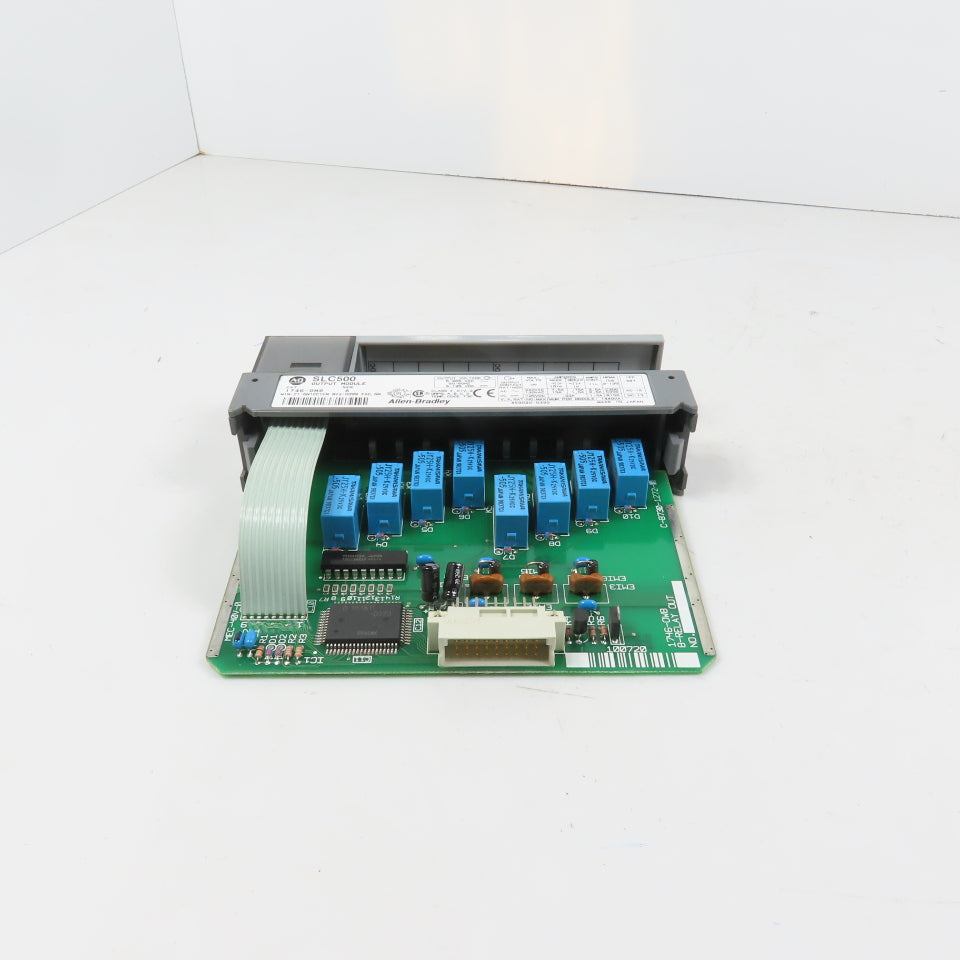 Allen Bradley 1746-OW8 Ser A SLC 500 Output Module (Clean)