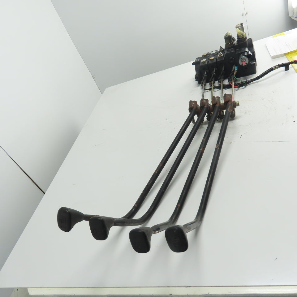 Husco 97F72-00050 4-Spool Valve Hydraulic Mast Hand Control Assy From Cat E5000
