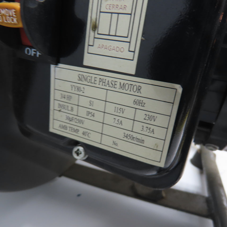 Dayton 3AA30B Portable Wood Dust Collector 3/4 HP 115/230V 1Ph