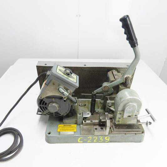 H. B. Rouse Hand Miller Slitting Horizontal Mill Milling Machine 1/4HP 115V 1Ph