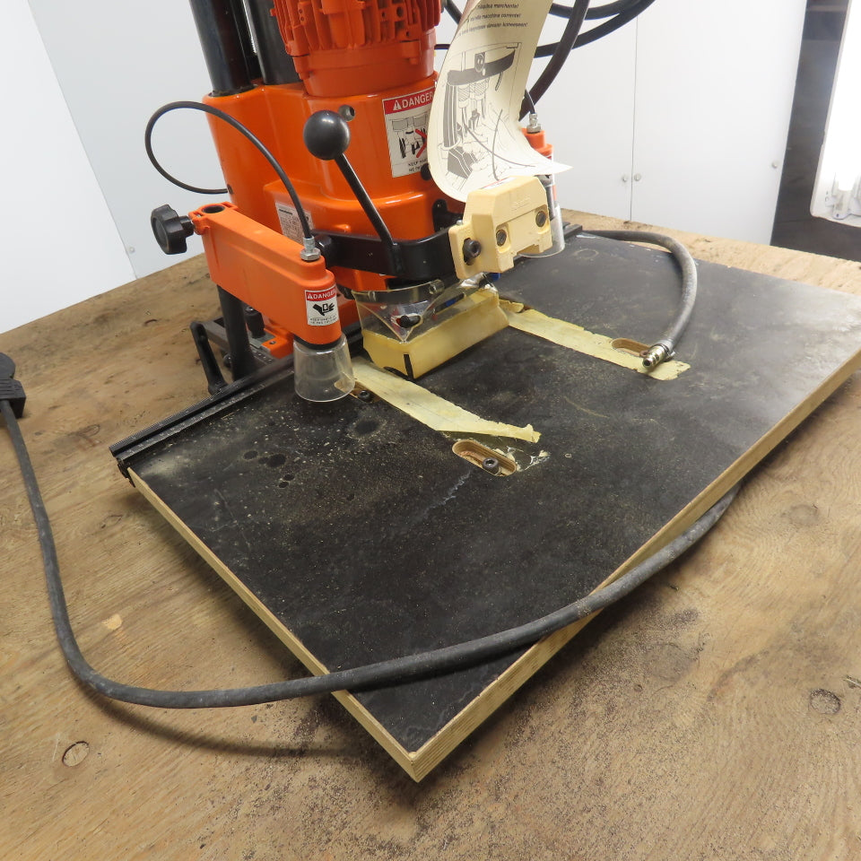 Blum 368.458.0 MINIPRESS Boring And Insertion Insertion Machine 220V 1Ph Tested