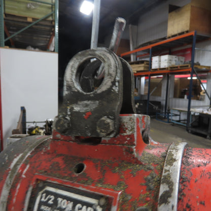ARO 7756C 1/2 Ton 1000LB Air Pneumatic Chain Hoist 14' Lift W/ Pendant