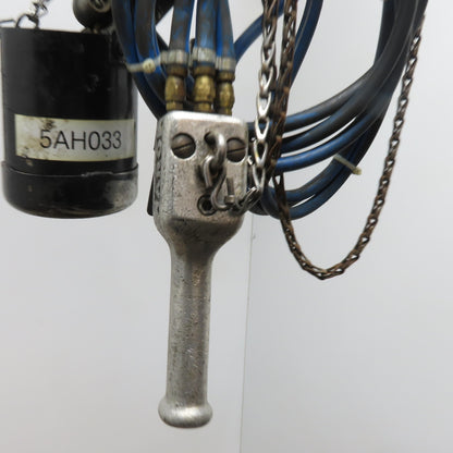 ARO 7756-EAA-010-COD 1/2 Ton Air Hoist 10' Travel Pendant Operated No Hook