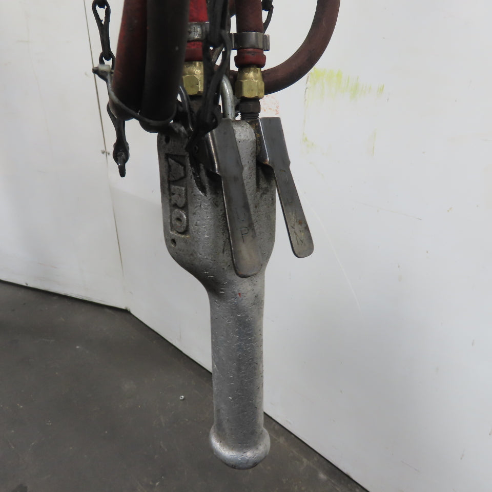 ARO 7756DT 1/2 Ton 1000LB Air Pneumatic Chain Hoist 15' Lift W/ Pendant