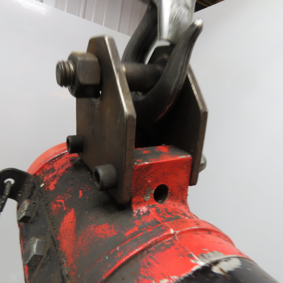 ARO 7756DTS 1/2 Ton Air Chain Hoist 10' Lift Pendant Operated 90PSI No Top Hook