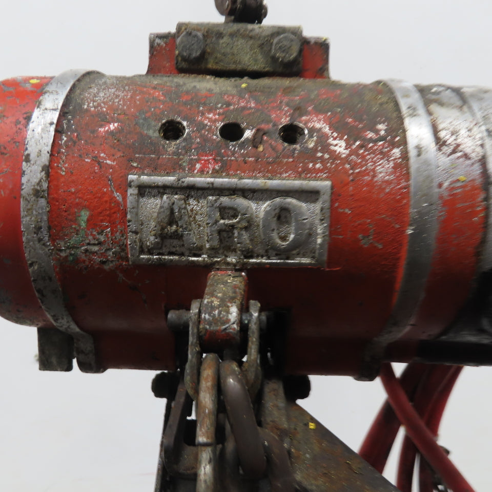 ARO 1/2 Ton 1000LB Air Pneumatic Chain Hoist 12' Lift W/ Pendant