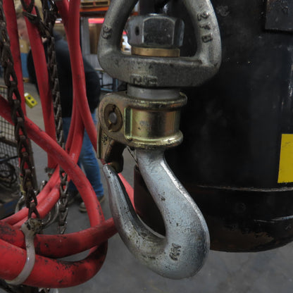 ARO 1/2 Ton 1000LB Air Pneumatic Chain Hoist 12' Lift W/ Pendant