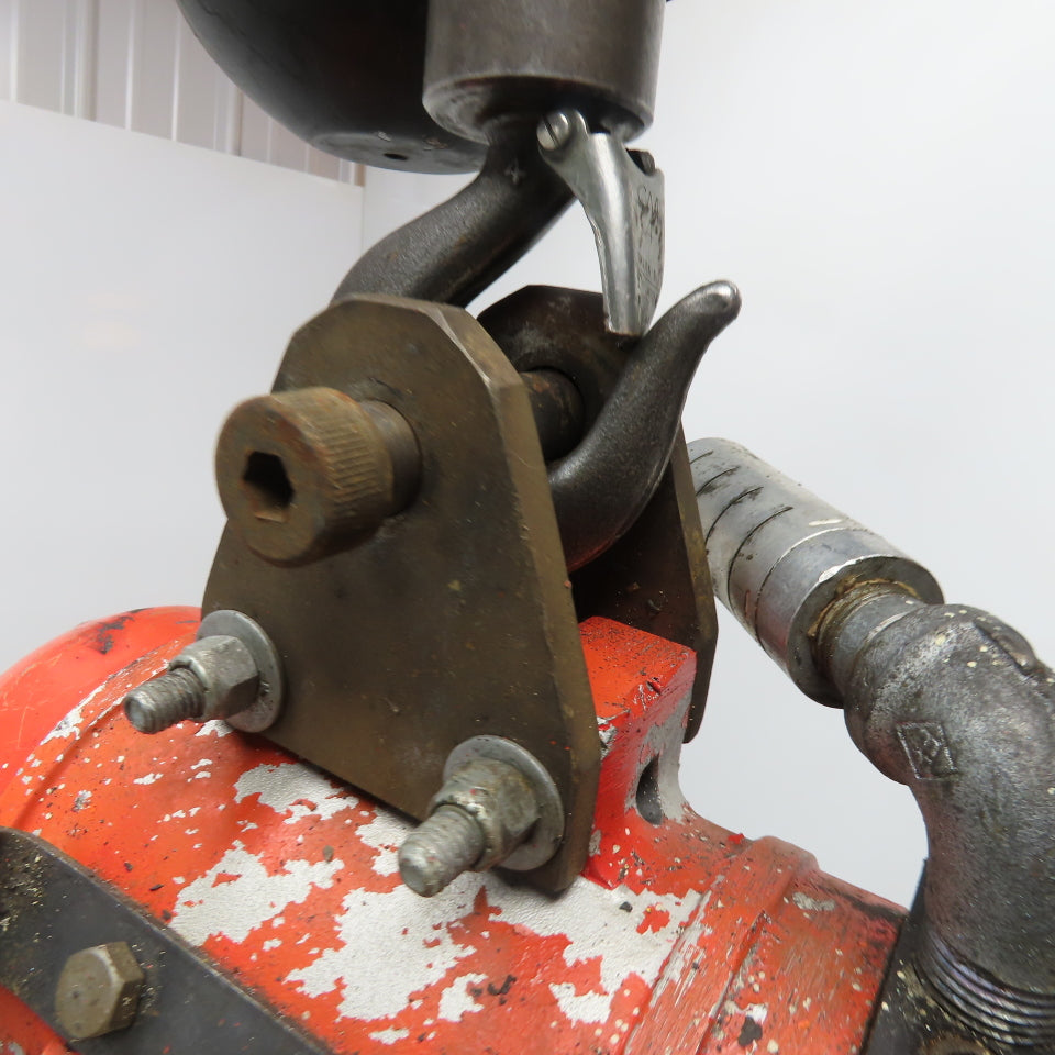 ARO 7756 1/2 Ton Air Chain Hoist 10' Lift Pendant Operated 90PSI No Top Hook