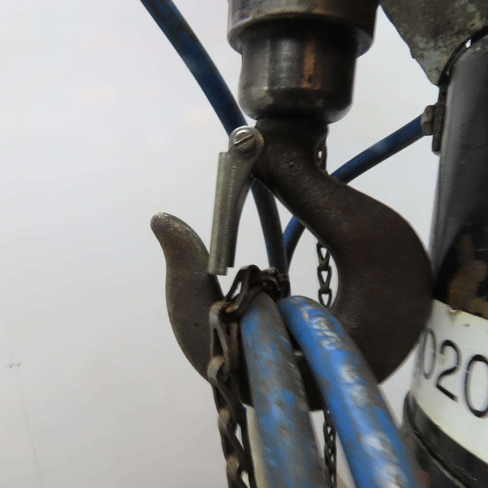 ARO 7756 1/2 Ton Air Chain Hoist 10' Lift Pendant Operated 90PSI No Top Hook
