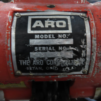 ARO 7756DT 1/2 Ton 1000LB Air Pneumatic Chain Hoist 15' Lift W/ Pendant