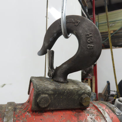 ARO 7756DT 1/2 Ton 1000LB Air Pneumatic Chain Hoist 15' Lift W/ Pendant