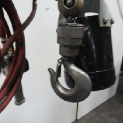 ARO 7756E 1/2 Ton 1000LB Air Pneumatic Chain Hoist 10' Lift W/ Pendant