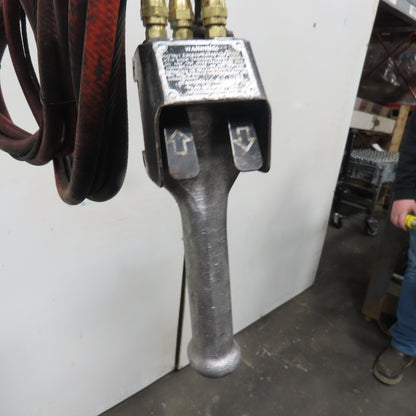 ARO 7756E 1/2 Ton 1000LB Air Pneumatic Chain Hoist 10' Lift W/ Pendant