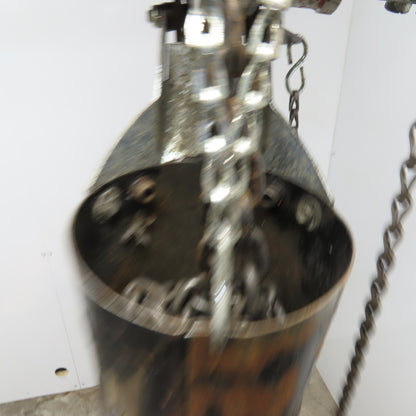 ARO 7750D 1/2 Ton Air Hoist 10' Lift Chain Pendant Operated 90PSI