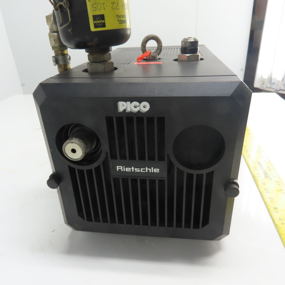 Rietschle 102218-0117 VLT 15 (01) Rotary Vane Vacuum Pump 17/20.5 m3/h 0.65kW