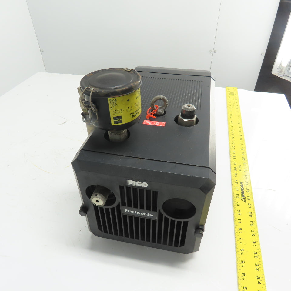 Rietschle 102218-0117 VLT 15 (01) Rotary Vane Vacuum Pump 17/20.5 m3/h 0.65kW