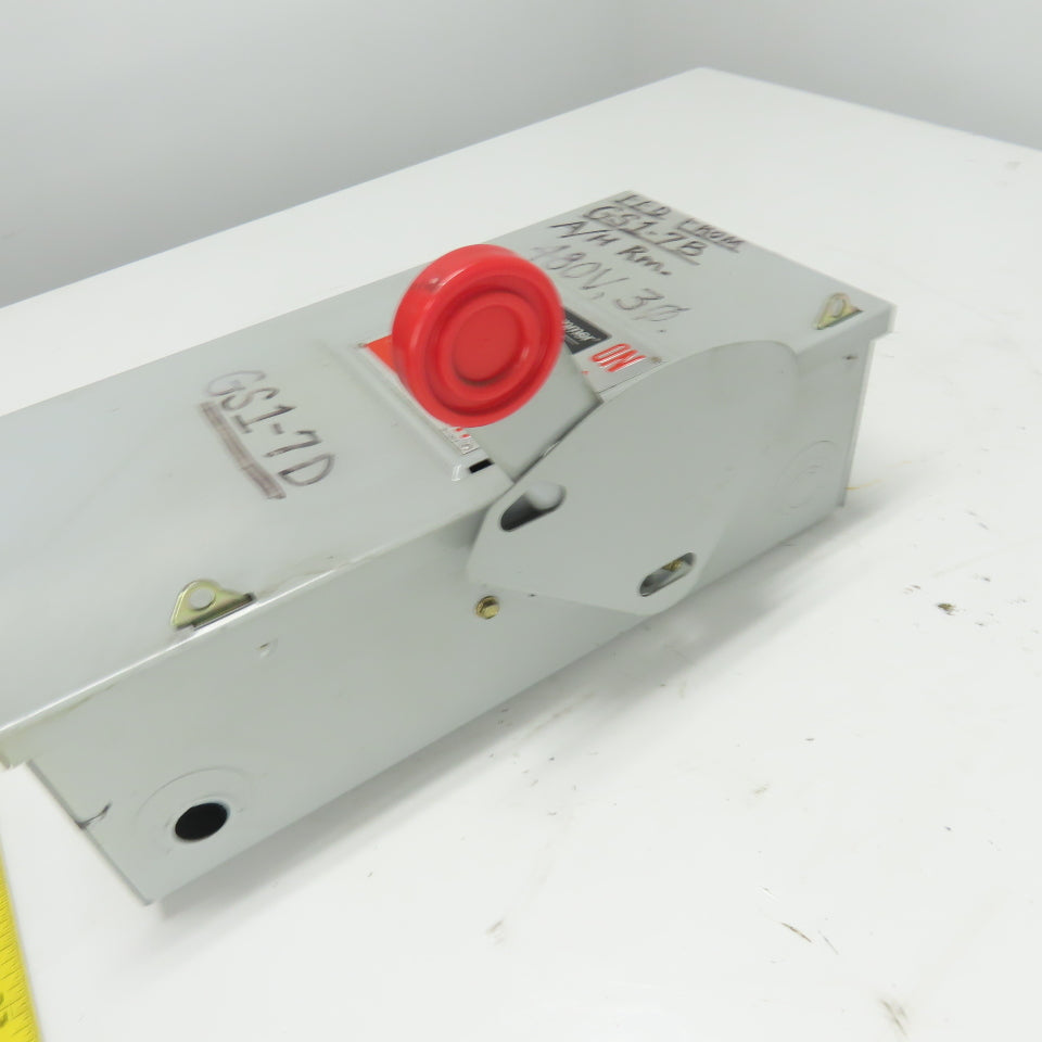 Cutler-Hammer DH361NGK 30A 3-Pole Fusible Safety Disconnect Switch 600V