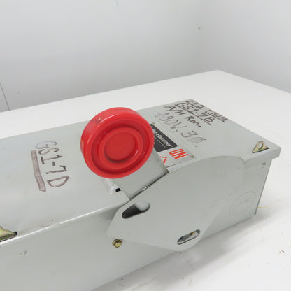 Cutler-Hammer DH361NGK 30A 3-Pole Fusible Safety Disconnect Switch 600V