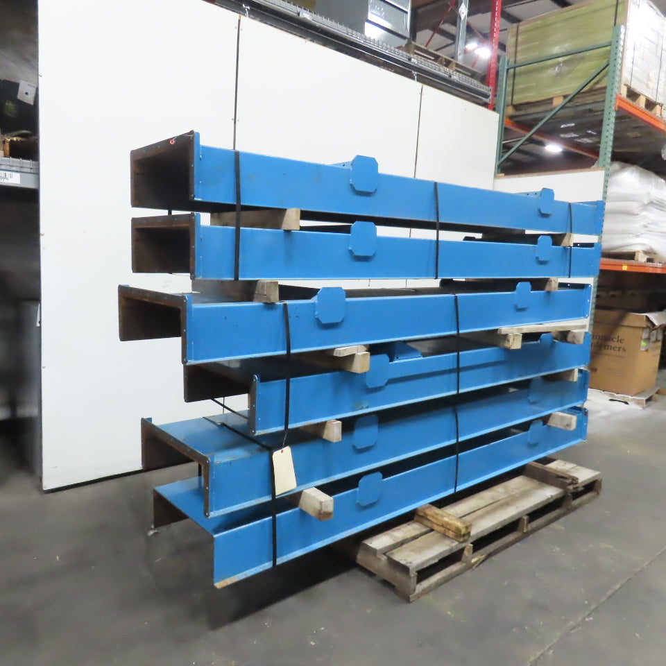 Vibrating Conveyor System Trough Add On (1)9' L (5)10' L 21.75" x 7.75" Inside
