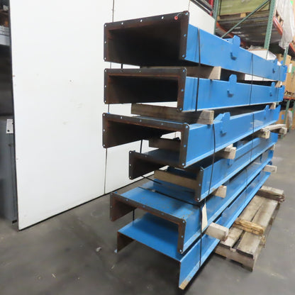 Vibrating Conveyor System Trough Add On (1)9' L (5)10' L 21.75" x 7.75" Inside
