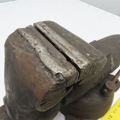 Wilton 4" Jaw 7" Open Vintage Swivel Bench Bullet Vise January 1970