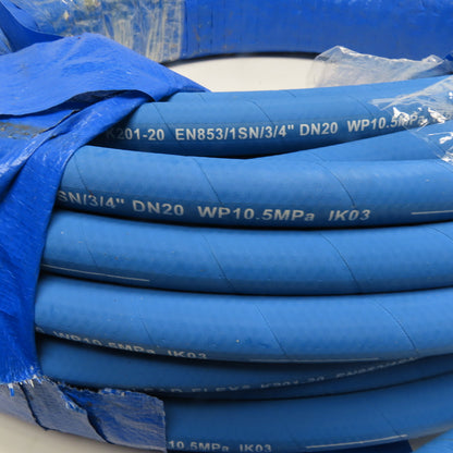 Lead Flex K201-20 3/4" High Temperature Hose DN20 -40°C To 150°C WP 10.5MPa 300'